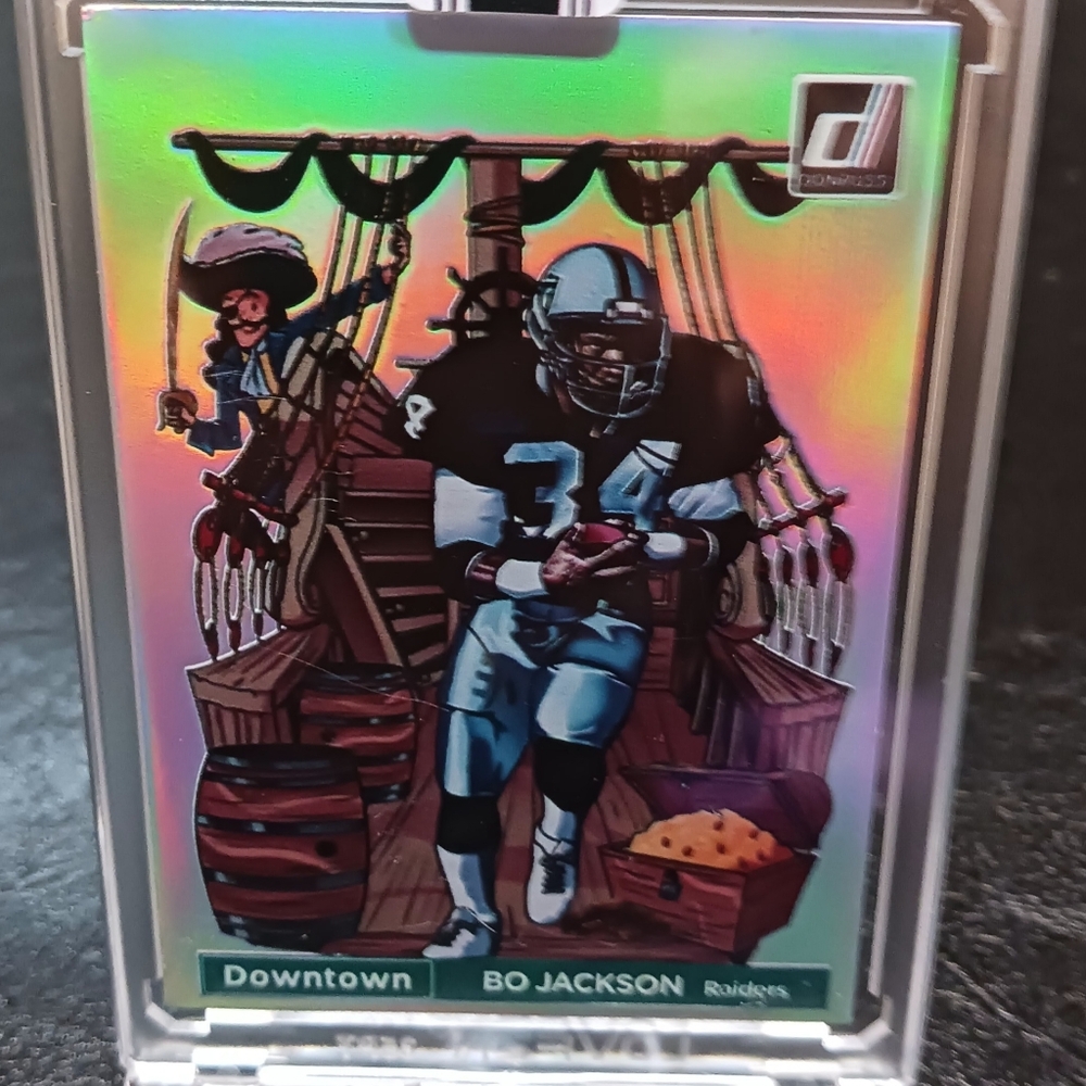 2022 Panini Donruss Downtown Bo Jackson Novelty Football Card